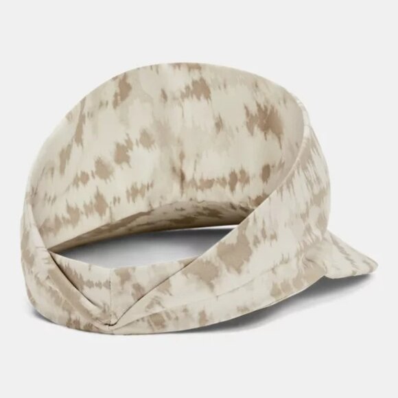 Under Armour UA Light Stretch Women's Visor Cap White Quartz / Timberwolf Taupe - Picture 3 of 7